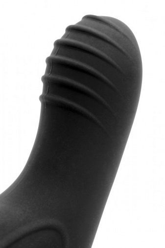 Prostatic Play - Maverick 双头转动前列腺刺激震动器 - 黑色 照片