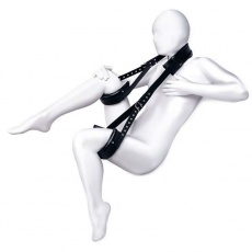 Anonymo - 性爱姿势支撑吊带 - 黑色 照片