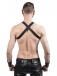 Mister B - Leather X-Back Harness - Black - L/XL photo-2