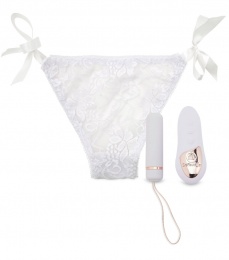 Nu Sensuelle - Pleasure Panty w Remote - White 照片