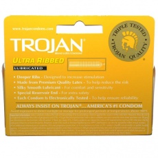 Trojan - 激情螺旋纹润滑乳胶安全套 12片装 照片