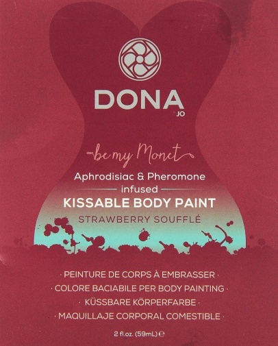 Dona - Body Paint Strawberry Souffle - 60ml photo