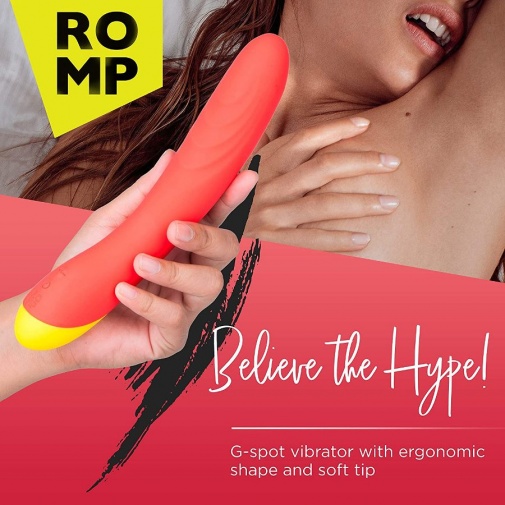 Romp - Hype G點震動棒 - 橙色 照片