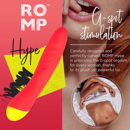 Romp - Hype G點震動棒 - 橙色 照片