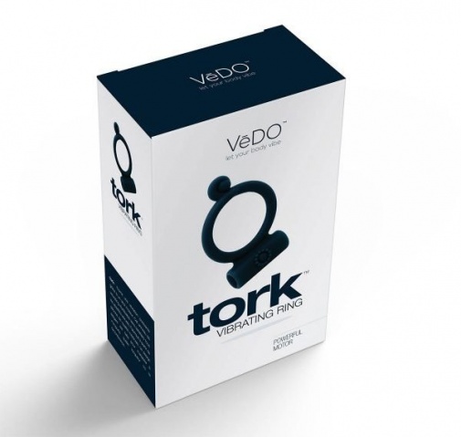 ViViDO - Tork 震动阴茎环 - 黑色 照片