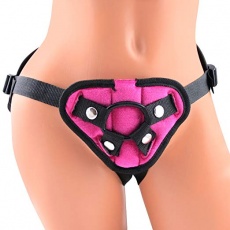S&M - Strap on Harness - Pink photo
