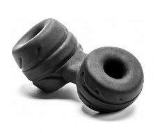 Perfect Fit - SilaSkin 阴茎环连箍睾环 - 黑色 照片