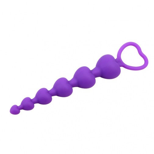 Chisa - Heart Booty Beads - Purple photo