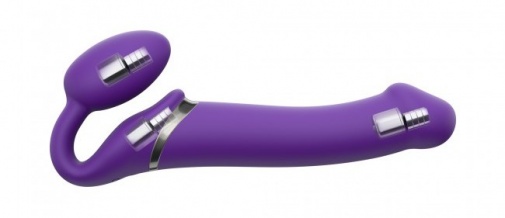 Strap-On-Me - Vibrating Strap On M - Purple photo