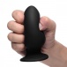Squeeze-It - Anal Plug M-size - Black photo-3
