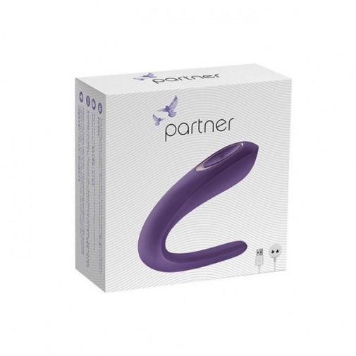Partner - Partner Couple Massager - Purple photo