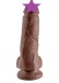 King Cock - 8" Cock With Balls - Brown photo-2