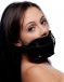 Strict - Cock Head Silicone Mouth Gag - Black photo-4