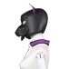 MT - Face Mask w Leash - Purple/Black photo-3