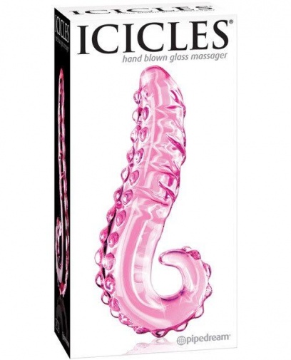 Icicles - 玻璃後庭按摩器 24號 - 粉紅色 照片