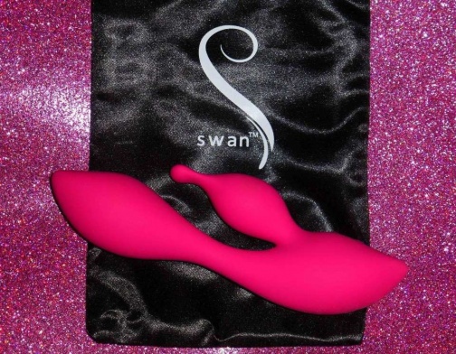 Swan - The Cygnet Swan 震動器 - 粉紅色 照片