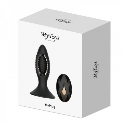 MyToys - MyPlug 遥控震动后庭塞 - 黑色 照片