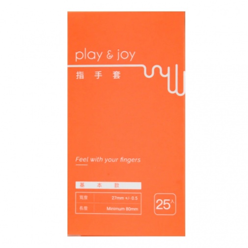 Play & Joy - Finger Condom Standard 25's Pack photo