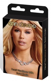 Ann Devine - Heart Necklace With Bold Chain photo
