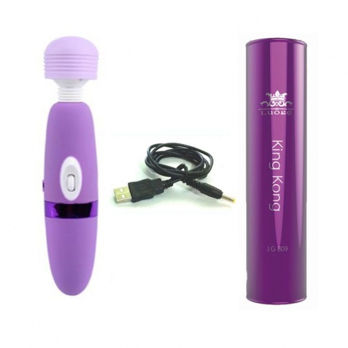 Luoge - 充电按摩器 - 紫色 照片