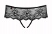 Obsessive - Merossa Crotchless Panties - Black - S/M photo-10