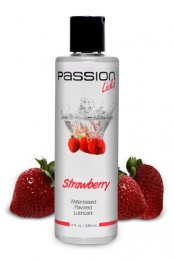Passion - Licks Strawberry Water-Based Lube - 236ml photo