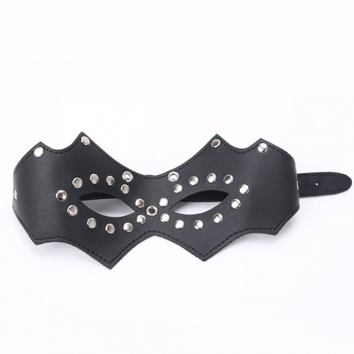 MT - Leather Mask 3 - Black photo