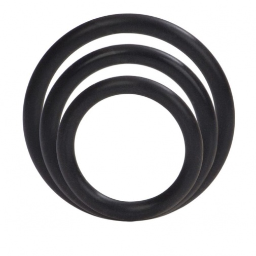 CEN - Silicone Support Rings - Black photo