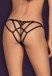 Obsessive - Chiccanta Crotchless Panties - Black - L/XL photo-5