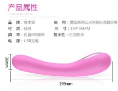 CST - Dito Series(D) Vibrator with App - Pink photo
