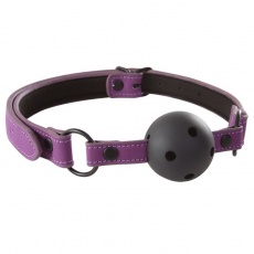 NS Novelties - Lust Bondage Ball Gag - Purple photo
