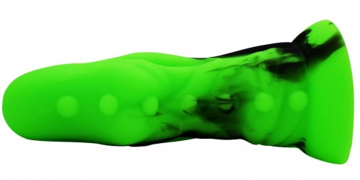 FAAK - 鱷魚假陽具 - 綠色/黑色 照片