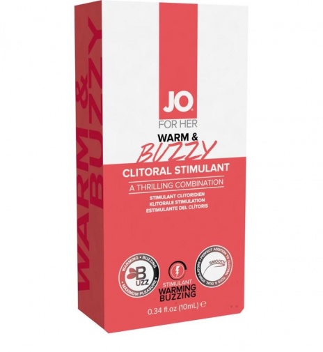 System Jo - Warm and Buzzy Clitoral Stimulant - 10ml photo