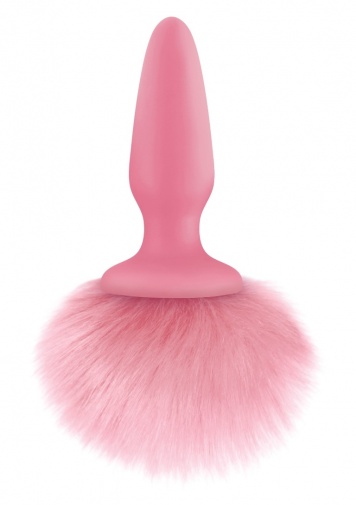 NS Novelties - Bunny Tails Plug - Pink photo