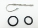 MT - Urethral Sound with Penis Ring 127mm photo-2