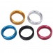 MT - Cock Ring Multicolor Flat 40mm - Gold photo-2