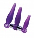 Frisky - 3 Piece Vibrating Finger Rimmer Set - Purple photo-3