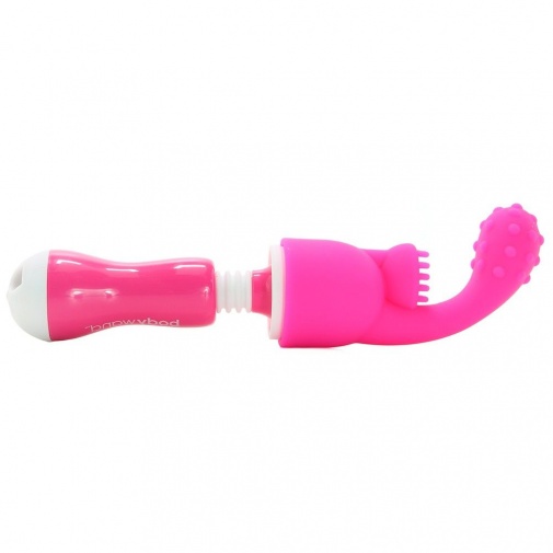 Bodywand - 充電迷你魔杖震動器連配件 - 粉紅色 照片