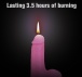 Lovetoy - 5'' 陽具形低溫蠟燭 - 粉紅色 照片-5