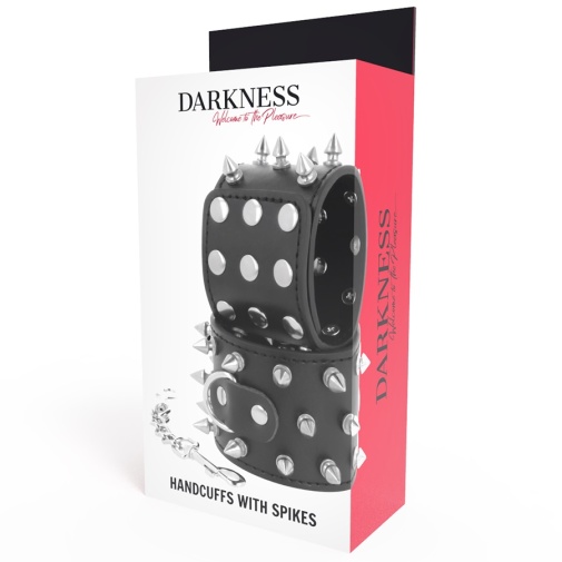 Darkness - Handcuffs w Spikes  - Black photo