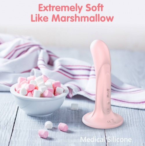 Drywell - Artificial Penis Vibe 震动假阳具 - 粉色 照片