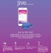 We-Vibe - Jive Wearable Vibrator - Blue photo-10