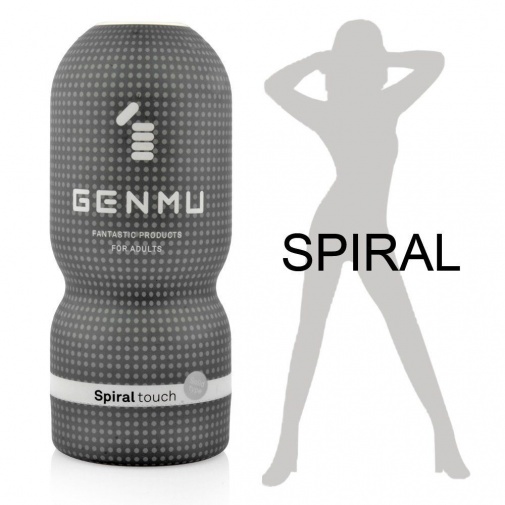 Genmu - 螺旋吸吮真妙杯 - 灰色 照片