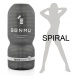 Genmu - 螺旋吸吮真妙杯 - 灰色 照片-8