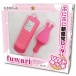 ToysHeart - Fuwari Vibrating Rabbit Egg - Pink photo-3