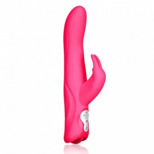 Hustler - G-Spot Rabbit With Rotating Shaft - Pink photo