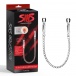 Chisa - Pinch Nipple Clamps w Chain - Silver photo-6