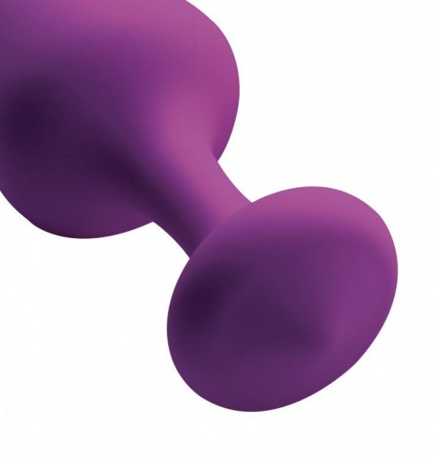 Frisky - Pleasures 矽膠後庭訓練3件裝 - 紫色 照片