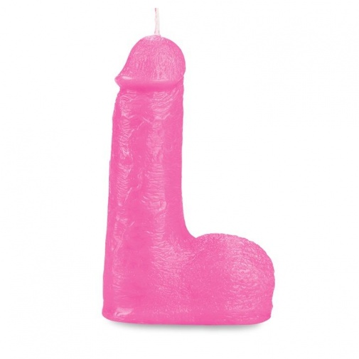 Lovetoy - 5'' Bondage Fetish Low Temperature Candle - Pink photo