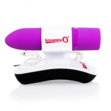 The Screaming O - Positive 充電式遙控子彈 - 紫色 照片